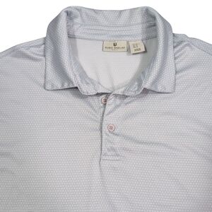 Rorie Whelan Golf Polo Shirt. Micro Dots, Men's XL